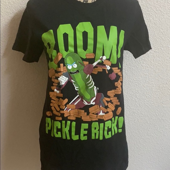 Pickle Rick Rick&Morty MED Tshirt Unisex - Picture 2 of 3